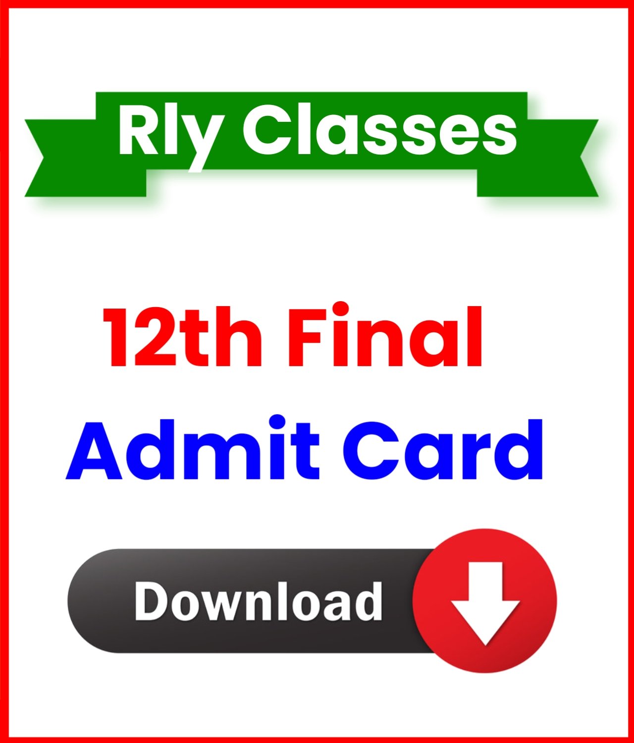 Bihar Board Class 12th Final Admit Card Download 2024